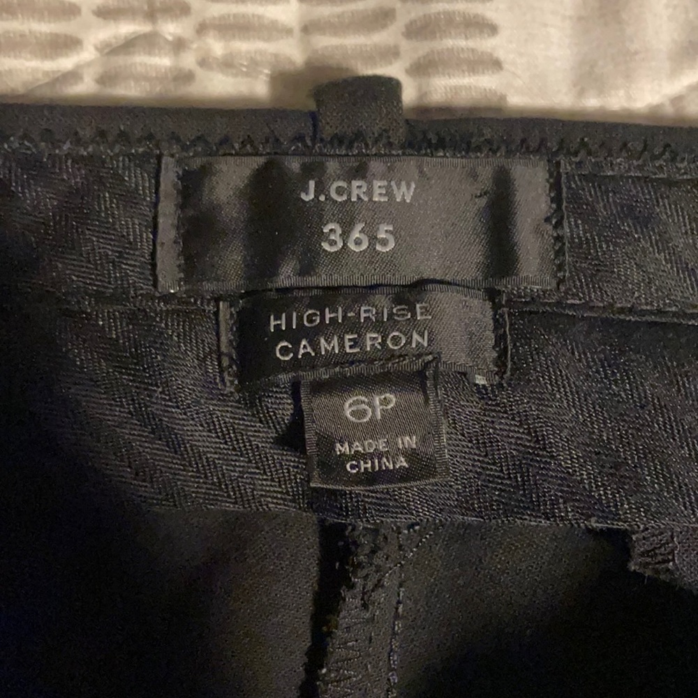 J crew 365 High Rise Cameron Pants